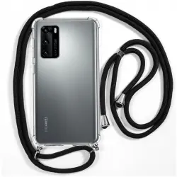 Cool Funda con Cordón Negro para Huawei P40