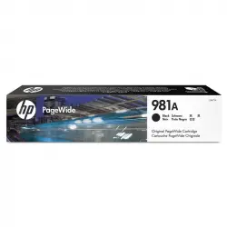 HP 981A PageWide Cartucho Original de Alto Rendimiento Negro
