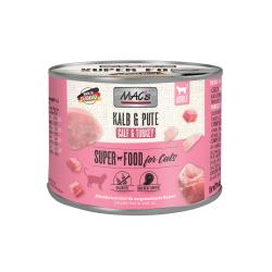 MAC's 6 x 200 g en latas para gatos - Ternera y pavo