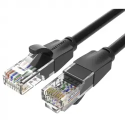 Vention Cable de Conexión Cat 6 UTP 1m Negro