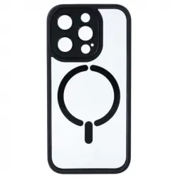 Funda Bumper Compatible Con Magsafe Con Cubre Cámara Para Iphone 15 Pro