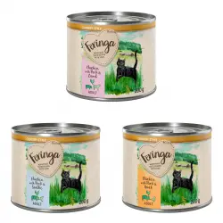 Feringa Country Style Menú 6 x 200 g - Pack mixto 2: pato, cordero, abadejo