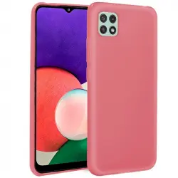 Cool Funda Silicona Rosa para Samsung Galaxy A22 5G
