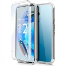 Funda COOL Silicona 3D para Xiaomi Redmi Note 12 Pro 5G (Transparente Frontal + Trasera)
