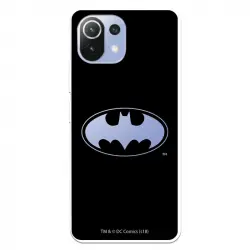 Funda Oficial de DC Comics Batman Logo Transparente para Xiaomi Mi 11 Lite