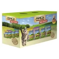 MAC's 12 x 100 g en sobres para gatos - Pack mixto - Con pescado