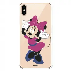 Funda Oficial de Disney Minnie Rosa Clásicos Disney para iPhone XS Max