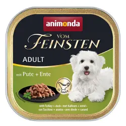 animonda vom Feinsten Adult 22 x 150 g - con pavo y pato en salsa