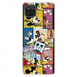 Funda Oficial Clásicos de Disney Mickey Comic para Samsung Galaxy A12