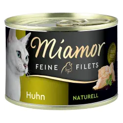 Miamor Feine Filets Naturelle 12 x 156 g - Pack de prueba - Pack mixto: 4 variedades