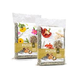 Puur heno para roedores con flores 500 gr.