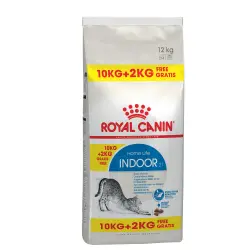 Royal Canin Feline 12 kg: 10 + 2 kg ¡gratis! - Indoor 27
