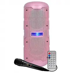 Infiniton K50 Altavoz Portátil Bluetooth con Micrófono Y Mando 50W Rosa