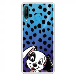 Funda Oficial de Disney Cachorro Manchas 101 Dálmatas para Huawei P30 Lite