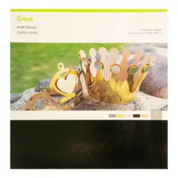 Cricut Kraftboard 30x30cm Papel Kraft 30 Unidades