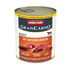 animonda GranCarno Original Adult 6 x 800 g - con corazones de ave