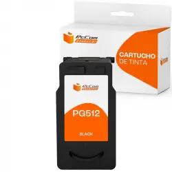 Pccom Essential Canon Pg512/pg510 Cartucho Tinta Compatible Negro