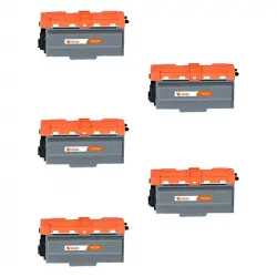 Pccom Essential Brother Tn3330/tn3380 Tóner Compatible Negro Pack 5