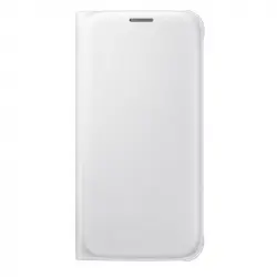 Samsung Flip Wallet Blanca para Galaxy S6