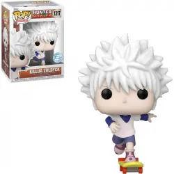 Funko Pop Hunter X Hunter Killua Zoldyck con Patinete