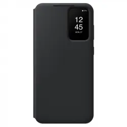 Samsung Smart View Wallet Case Funda Libro Negra para Galaxy S23 Plus