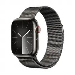 Apple Watch Series 9 GPS + Cellular 45mm Grafito Caja de Acero Inoxidable con Correa Loop Milanese
