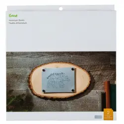 Cricut Papel de Aluminio 8"x8" 2 Unidades