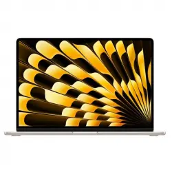 Apple MacBook Air Apple M3 8 Núcleos/16GB/256GB SSD/GPU 10 Núcleos/15.3" Blanco Estrella