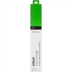 Cricut Infusible Ink Pack 2 Hojas de Transferencia Infusible Verde Brillante