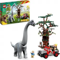 Lego Jurassic Park Descubrimiento del Braquiosaurio