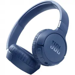 JBL Tune 660NC Auriculares Supraaurales Inalámbricos con Cancelación de Ruido Activa Azules