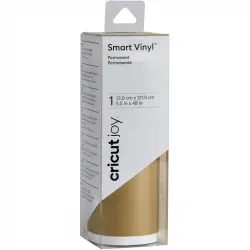 Cricut Joy Vinilo Adhesivo Permanente 13.9 x 121.9 cm Oro