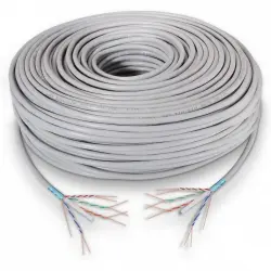 Aisens Bobina Cable de Red RJ45 Cat.6 FTP Rígido 305m Gris