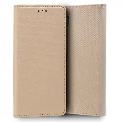 Cool Funda Flip Cover Liso Beige para Samsung Galaxy Note 10 Plus