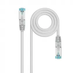 Nanocable Cable de Red SFTP RJ45 Cat.7 LSZH PIMF AWG26 3m Gris