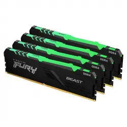 Kingston FURY Beast RGB DDR4 2666 MHz 128GB 4x32GB CL16