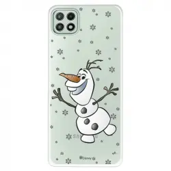 Funda Oficial de Disney Olaf Transparente Frozen para Samsung Galaxy A22 5G