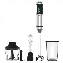 Cecotec Power TitanBlack 1500 XL Cream&Crush Batidora de Mano 1500W