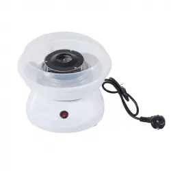 Homcom 800-016WT Máquina de Algodón de Azúcar Blanco