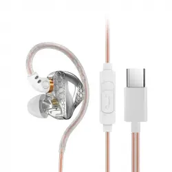 Kinsi H89 Auriculares de Botón InEar Blancos