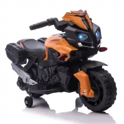 HomCom Moto Eléctrica 6V Naranja