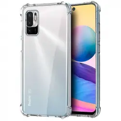 Cool Funda AntiShock Transparente para Xiaomi Redmi Note 10 5G/Pocophone M3 Pro 5G