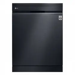 LG DF455HMS Lavavajillas Capacidad 14 Cubiertos C Acero Negro Mate