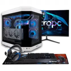 NitroPC Pack Platinum Plus AMD Ryzen 9 7900X/32GB/2TB SSD/RTX 4060Ti + Monitor 27" FullHD Curvo