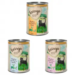 Feringa Menú Country Style 6 x 400 g - Pack mixto 2: pato, cordero, abadejo