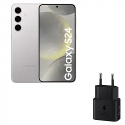 Samsung Galaxy S24 8/256GB Gris Marble Libre + Cargador