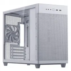 ASUS Prime AP201 Cristal Templado Small Tower USB 3.2 Blanca