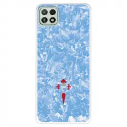 Funda del Celta Escudo Fondo Hinchada Licencia Oficial RC Celta para Samsung Galaxy A22 5G