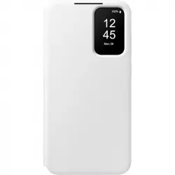 Samsung Smart View Wallet Case Funda Blanca para Samsung Galaxy A35 5G