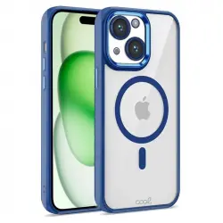 Cool Carcasa Magnética con Borde Marino para iPhone 15 Plus